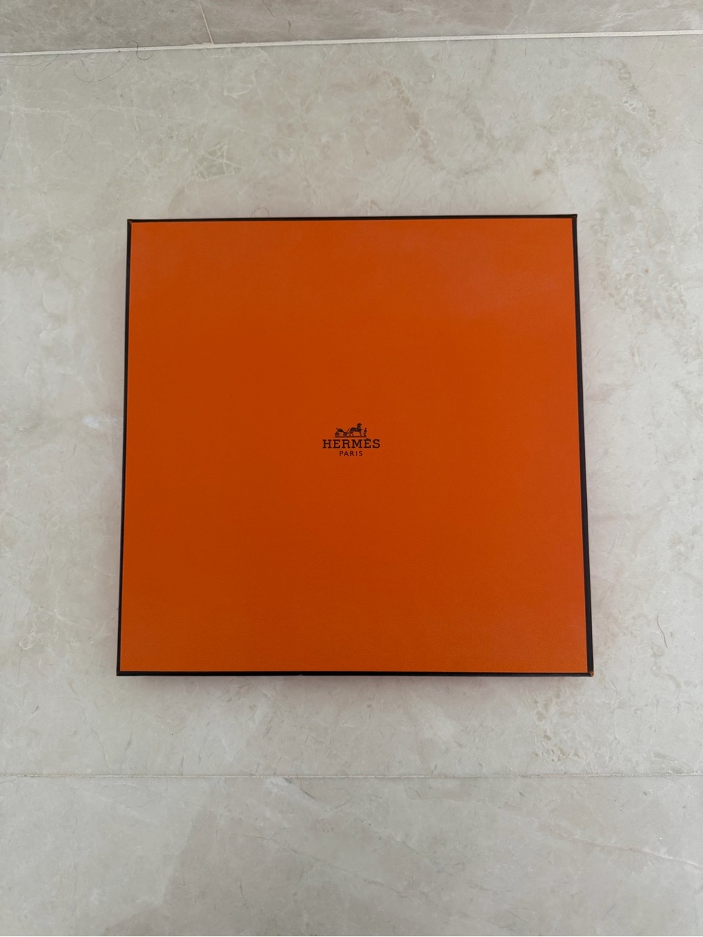 Authentic Hermes Scarf Box